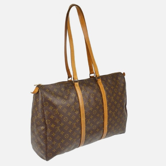 Authentic Louis Vuitton Sac Flandrie 50 travel tote weekend bag - Picture 3 of 12